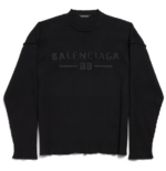 Balenciaga New Year Series 25 - Crewneck Sweater in Black